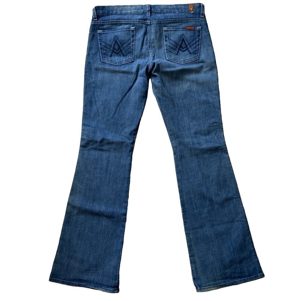 7 for all mankind A Pocket Jeans ~ Women's Size 31 ~ Flared Legs